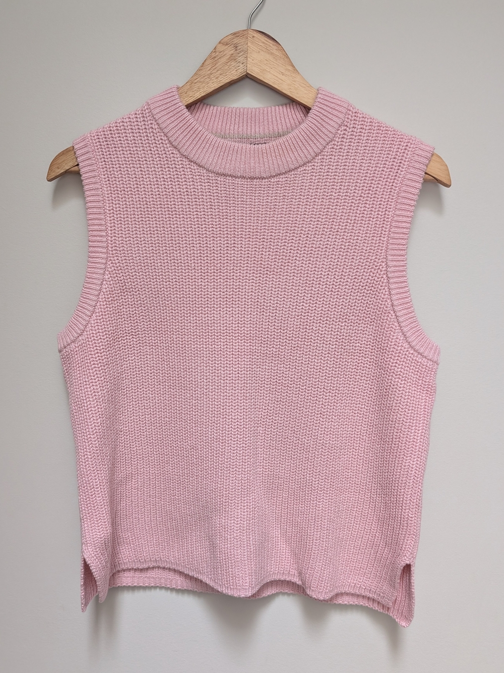 Joules Holly Knitted Vest Pink Size Medium